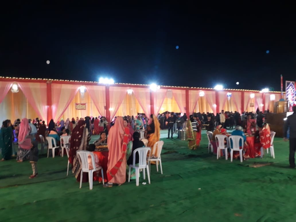 Swimming pool at Kanha Resort wedding venue near Khatia Gate